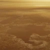 Artist's Concept of Lake on Saturn's Moon Titan